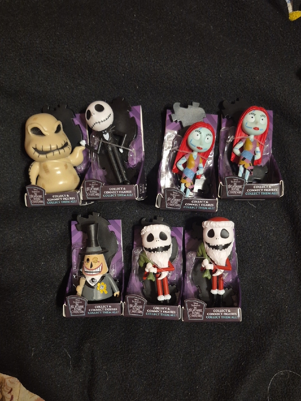 *NEW LISTING* 7 CultureFly Nightmare Before Christmas Collect & Connect Figures